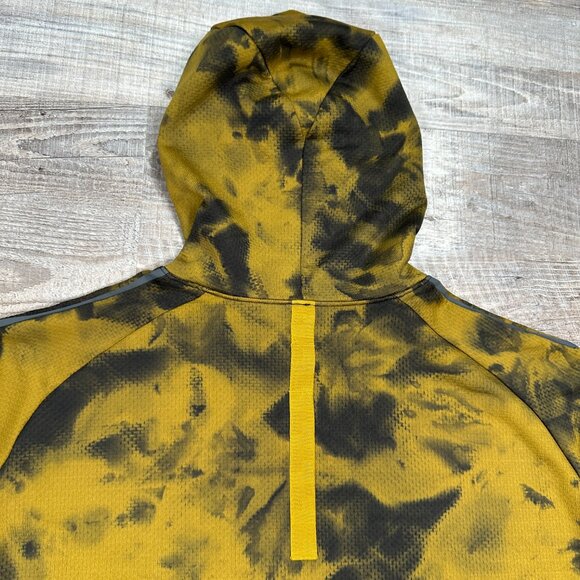 Lululemon Mens Better Everyday Pullover Hoodie XXL Gold Black Camo Tie Dye - Picture 12 of 13